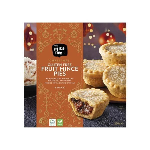 Coles Gluten Free Fruit Mince Pies 4 Pack