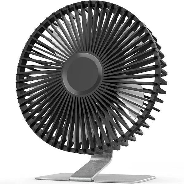 SLENPET 6 Inch Usb Desk Fan, Upgraded Strong Airflow, 4 Speeds, Ultra-quiet, 90 Rotation For Better Cooling, Portable Mini Powerful Desktop Fan, Smal