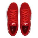 Smash V2 Suede Jr Sneakers - Youth 8-16 Years in High Risk Red/White, Size 5 by Puma