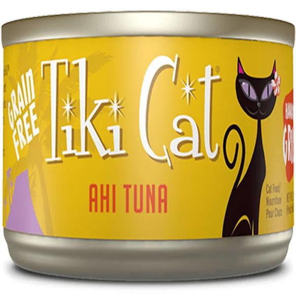 Tiki Cat | Hawaiian Grill Grain Free Ahi Tuna Canned Food - 2.8-oz, Case of 12