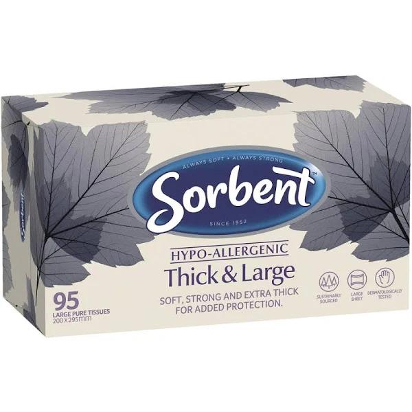 Sorbent Hypo-allergenic Thick & Large Tissues 95