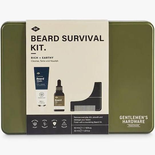 Gentlemen's Hardware | Beard Survival Kit