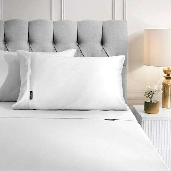 Sheraton Luxury Bamboo / Cotton Sheet Set Queen Bed - White