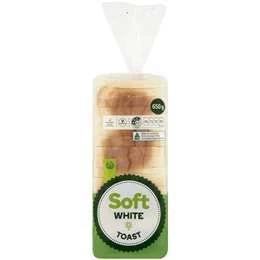 Woolworths White Soft Toast Bread 650g