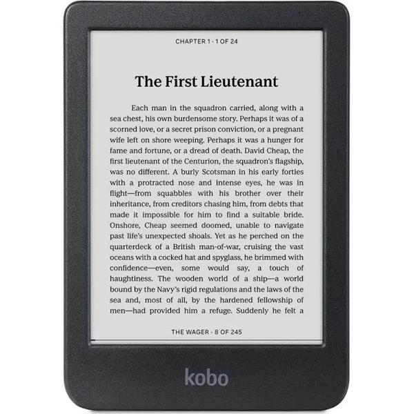 Kobo Clara BW Ebook Reader Black & White