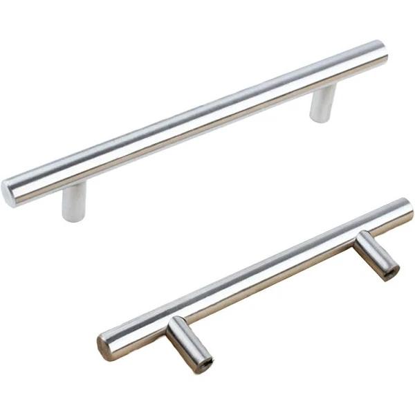 CASAMI Kitchen Cabinet Door Handles Brushed Stainless Steel Door Drawer Pull Knob T Bar - 150mm 96mm