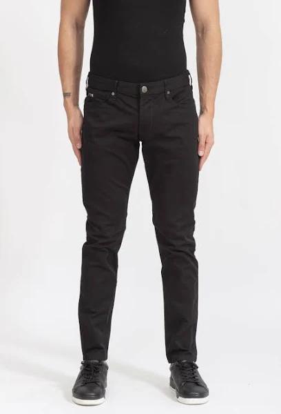 Emporio Armani J06 Slim Fit Black Jeans