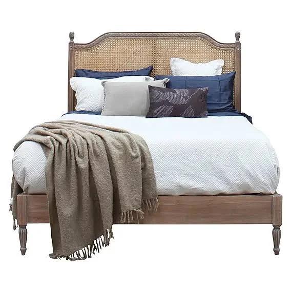 Marsella Bed Weathered Oak by Freedom