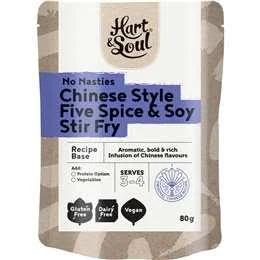 Hart & Soul Chinese Style Five Spice & Soy Stir Fry Recipe Base 80g