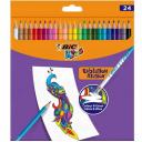 Bic Kids Evolution Illusion Erasable Colored Pencils - Assorted Colors