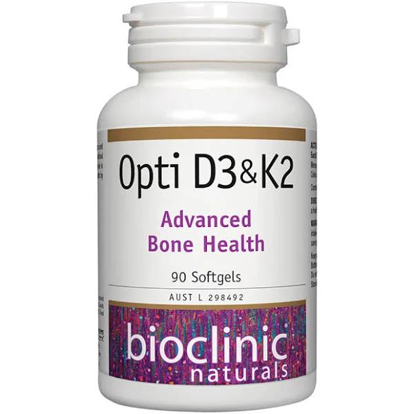 Bioclinic Naturals Opti D3 & K2 90 Capsules