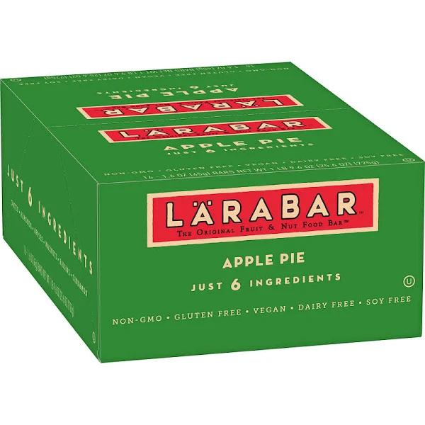 Larabar The Original Fruit & Nut Food Bar Apple Pie 16 Bars 1.6 oz (45 g) Each