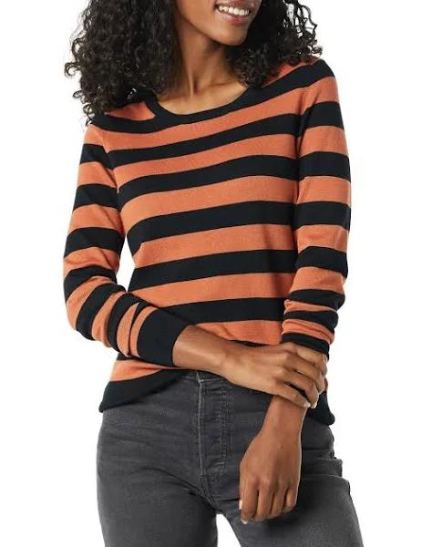 Amazon Essentials Women's Long-Sleeve Lightweight Crewneck Sweater (Available in Plus Size)