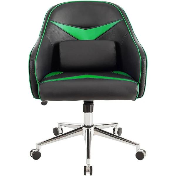 Costway Gaming Office Chair Computer Armchair Green