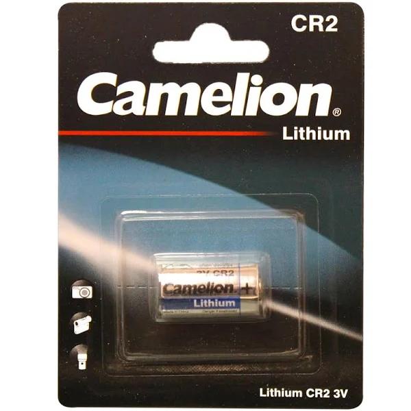 Camelion Lithium CR2 Battery Single Card 3V