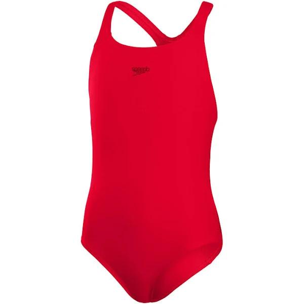 Speedo Girls Eco Endurance+ Medalist Red -F11