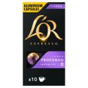 L'Or Espresso Coffee Capsules Lungo Profondo 10 Pack