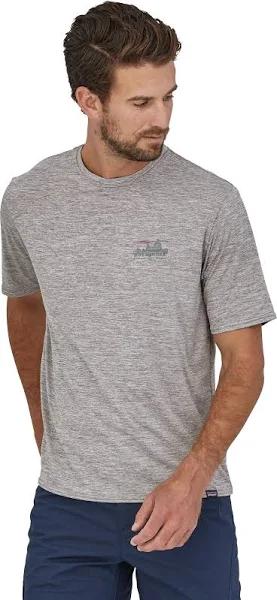 Patagonia Cap Cool Daily Graphic Shirt - 73 Skyline / Feather Grey - XL - Men