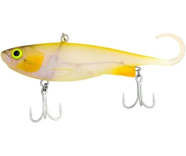 Zerek Fish Trap 160mm Soft Vibe Lure - Olive Guppy