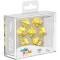 Oakie DOAKIE Dice RPG Set Marble - Yellow (7)