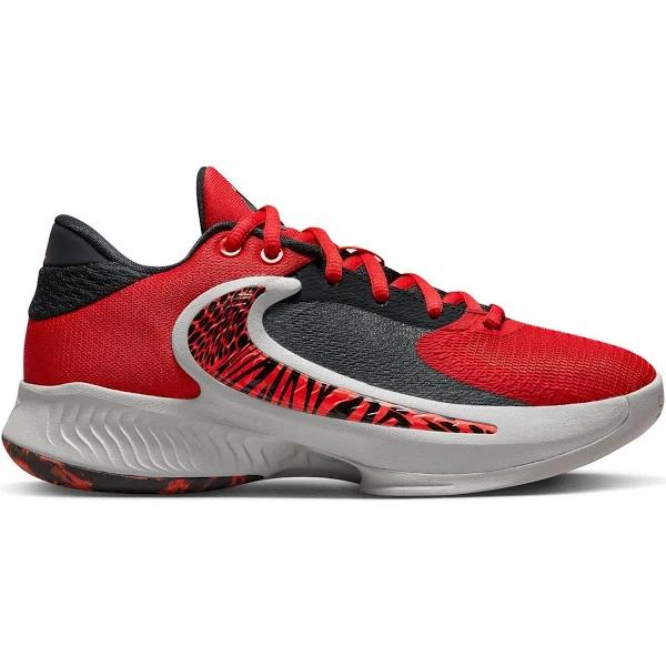 Kids' Nike Freak 4 Basketball Shoes, 4.5, Red