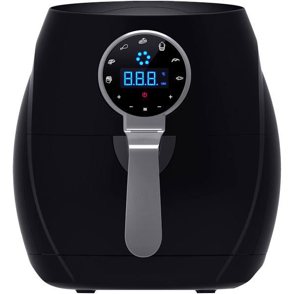 Kitchen Couture Black 5L Digital Air Fryer Low Fat