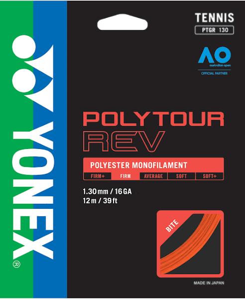 Yonex Poly Tour Rev 1.30 Orange 12M Set