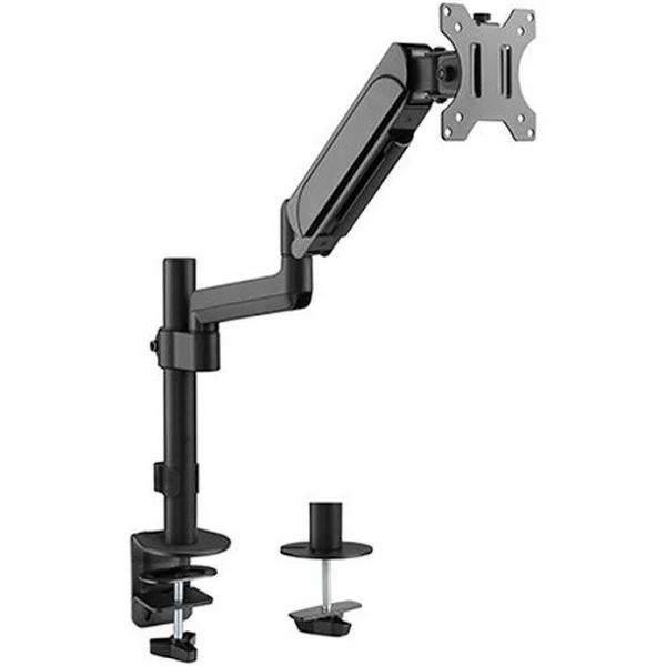 [LDT48-C012] Single Monitor Pole-Mounted Gas Spring Monitor Arm Fit Most 17" 32"