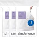 simplehuman Code J Custom Fit Liners 60pk