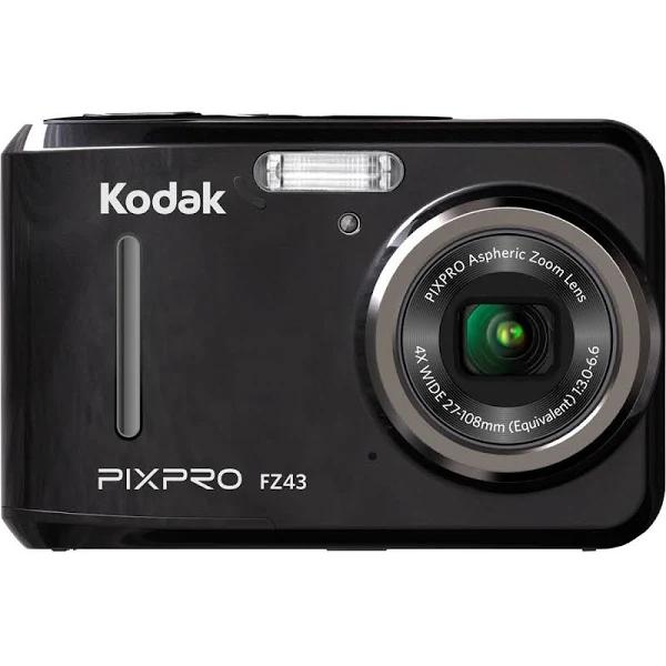 Kodak PIXPRO FZ43 16mp 4x Zoom Compact Camera - Black