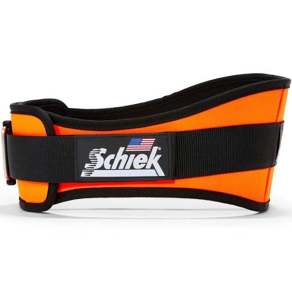 Schiek 2006 Contour Weight Lifting Belt - Orange Extra Small