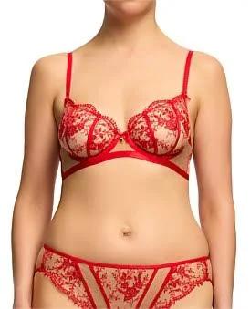 David Jones Dita Von Teese Femmoiselle Underwire Bra in Flame, Size 10C