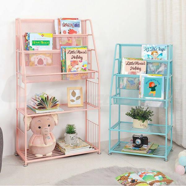 Kids Children Bookshelf Bookcase Book Toy Organizer Storage Display