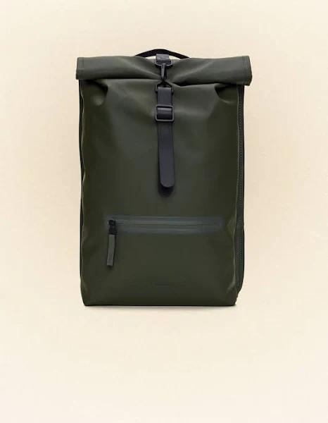 Rains Rolltop Backpack (Green - One Size)