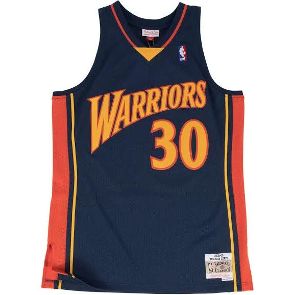 Mitchell & Ness - Stephen Curry 2003-04 Golden State Warriors Road Swingman Jersey