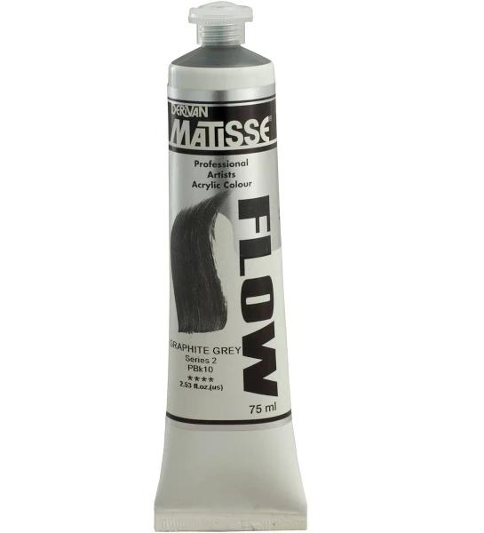 Matisse Flow Acrylic 75ml S2 - Graphite Grey