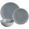 Mason Cash Classic Collection Stoneware 12 Piece Dinner Set Grey