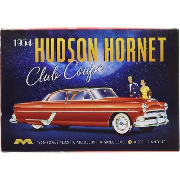 Moebius 1/25 1954 Hudson Hornet Coupe Plastic Model Kit