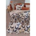 Giselle Natural Cotton Sateen Quilt Cover Set King