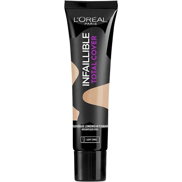 L'Oreal Paris Infallible Total Cover Foundation 9 Light Sand