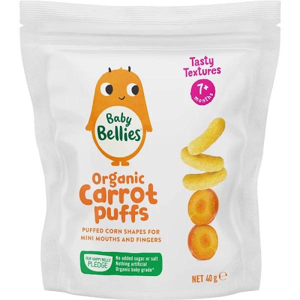 Baby Bellies Organic Carrot Puffs 35g