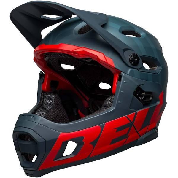 Bell Super DH Spherical MIPS Helmet Matte Blue Red - S