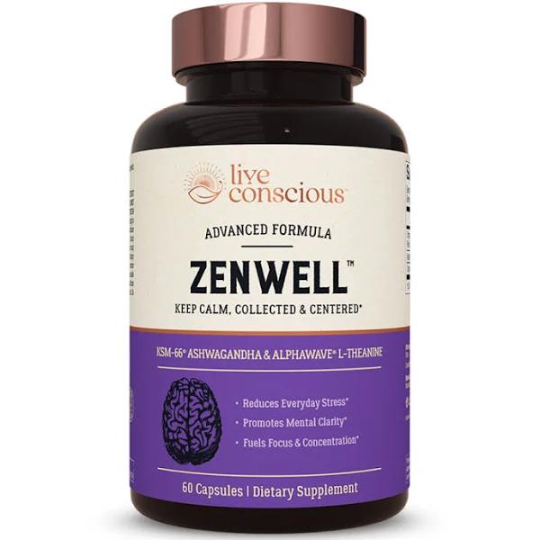 Live Conscious, Zenwell, 60 Capsules