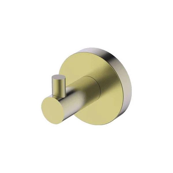 Gareth Ashton Poco Robe Hook - Brushed Brass