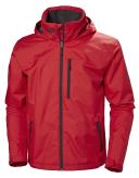 Helly Hansen Crew Hooded Mens Jacket - Red