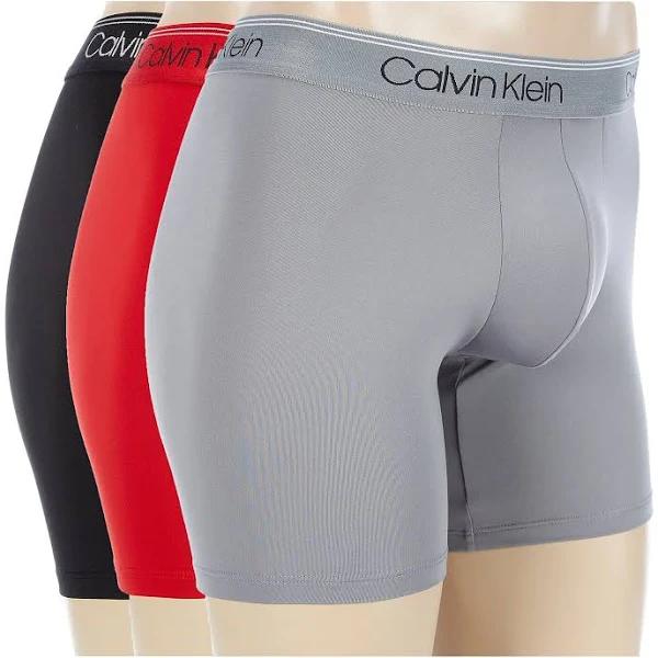 Calvin Klein Men's Underwear Microfiber Stretch 3-Pack Boxer Brief