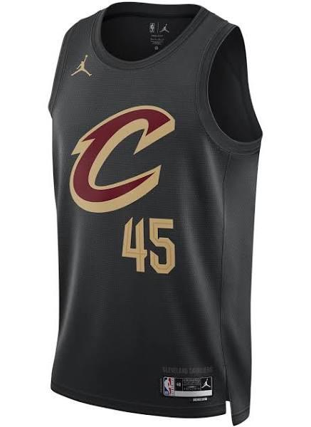 Jordan NBA Cleveland Cavaliers Mitchell #45 Jersey - Black - XXL