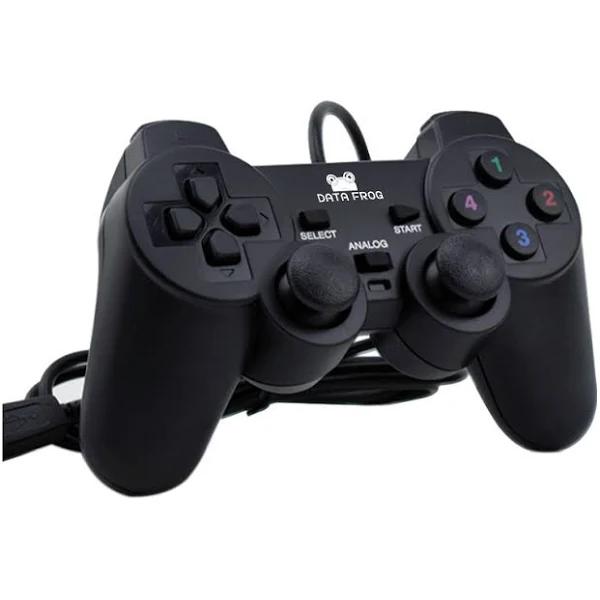 Wired Game Controller Computer Game Handle for PS 2 / PC