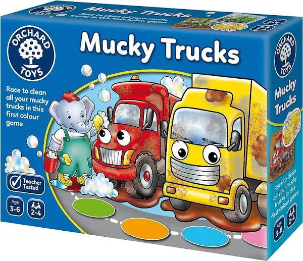 Orchard Toys Mucky Trucks Game