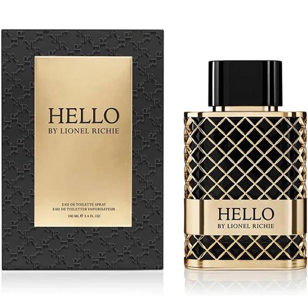 Lionel Richie Hello Cologne for Men - Eau De Toilette Spray 1.7 oz